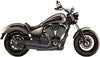 BASSANI EXHAUST PRO STREET BLACK