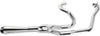 EXHAUST ROAD RAGE CHROME W/ BLACK FLUTED END CAP