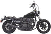 EXHAUST SYSTEM ROAD RAGE 2-INTO-1 UPSWEPT MEGAPHONE BLACK