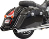MUFFLER 3" SLIP ON CHROME W/ POLISHED SLASH-CUT END CAP