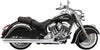 MUFFLER 4" SLIP ON PERFORMANCE CHROME W/ POLISHED SLASH-CUT END CAP