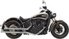 MUFFLER SLIP-ONS 2-1/4" FISHTAIL CHROME