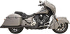 EXHAUST SYSTEM 4" TRUE DUALS BLACK