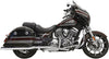 EXHAUST SYSTEM 4" TRUE DUALS CHROME