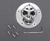 3-D SKULL POINT COVER CHROME 5-HOLE