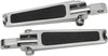 FOOTPEGS W/ RUBBER INLAY CHROME MALE-MOUNT