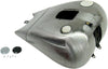 GASTANK ONE-PIECE EXTENDED 2" DASH STYLE W/ FUEL GAUGE BUNG SINGLE SCREW-IN CAP