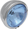 SPOTLIGHT DIAMOND-STYLE 4.5" STUD-MOUNT BLUE LENS CHROME