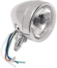 SPOTLIGHT W/ RUNNING LIGHTS 4.5" PLAIN CLEAR LENSE CHROME