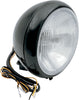 HEADLIGHT 7" SMOOTH BLACK HD FLST
