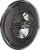 HEADLIGHT 7" W/MOUNTING RING REFLECTOR 12V LED DARK CHROME