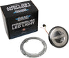 HEADLIGHT 7" W/MOUNTING RING REFLECTOR 12V LED CHROME