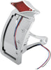 TAILLIGHT LED DIAMOND W/ CURVED VERTICAL SIDE-MOUNT LICENSE PLATE