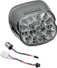 TAILLIGHT WEB LED SMOKE LENS W/ TOP TAGLIGHT
