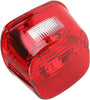 TAILLIGHT LAYDOWN LED RED LENS W/ TOP TAGLIGHT