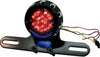 CUSTOM BOBBER LED TAILLIGHT AND LICENSE PLATE MOUNT BLACK