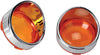 REPLACEMENT LENS OEM DEUCE-STYLE AMBER W/ VISOR