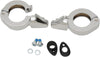 TURN SIGNAL FORK CLAMPS 41MM CHROME