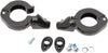 TURN SIGNAL FORK CLAMPS 41MM BLACK