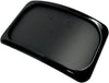 LICENSE PLATE MOUNT THREE-BOLT LARGE RADIUS BLACK