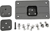 MOUNT LICENSE PLATE BLACK