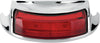 REAR FENDER TIP LIGHT RED LENS CHROME