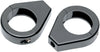 TURN SIGNAL FORK CLAMP 39MM BLACK