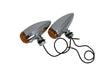 LIGHTS MARKER CHROME AMBER