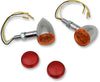 LED MINI DEUCE MARKER LIGHT KIT CHROME/WHITE