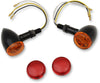 LED MINI DEUCE MARKER LIGHT KIT BLACK/WHITE