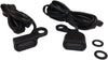 LIGHTS MARKER HANDLEBAR BLACK/SMOKE LED
