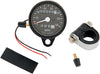 2.4" MECHANICAL SPEEDOMETER 2:1 W/ TRIP-METER BLACK HOUSING BLACK FACE