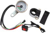 ELECTRONIC SPEEDOMETERS WITH INDICATOR LIGHTS 1-7/8" MINI PROGRAMMABLE 220 KPH