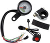 ELECTRONIC SPEEDOMETERS WITH INDICATOR LIGHTS 1-7/8" MINI PROGRAMMABLE 120 MPH