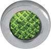 SNAP-IN INDICATOR LIGHT GREEN 0.3" STAINLESS STEEL BEZEL