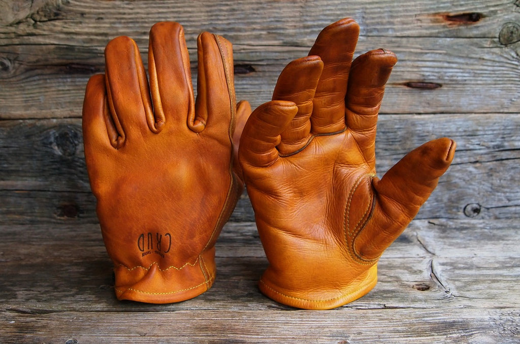 crud handschuhe CRUD GJÖRA GLOVES COGNAC – Roadside Repair Shop