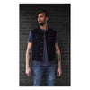 MCS DENIM VEST BLACK