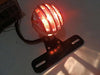 ROADSIDE PARTS TAILLIGHT BLACK GRILL WITH BRACKET