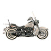 PAUGHCO SHOTGUN TAPERED EXHAUST (38") CHROME 84-99 FXST, FLST Softails