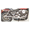 PAUGHCO SHORTY EXHAUST (38") CHROME 84-99 FXST, FLST Softail