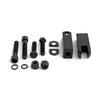 OEM STYLE XL PASSENGER PEG BRACKETS. BLACK