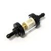 CLEAR-VIEW FUEL FILTER, 1/4 INCH ID
