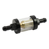 CLEAR-VIEW FUEL FILTER, 5/16 ID