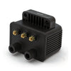 MINI SINGLE FIRE COIL. 12V, 3 OHM. BLACK