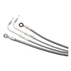 BURLY APEHANGER CABLE/LINE KIT 16" BRAIDED 00-06 FXST/B/D