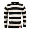 13-1/2 OUTLAW SWEATER BLACK/OFF WHITE