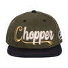 KING KEROSIN CHOPPER 3D CAP GREEN/BLACK