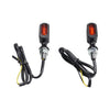 FASTLINE, LED TURN SIGNAL+POSITION LIGHT. BLACK, AMBER LENS