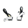 Fastline, below bar LED turn signal set. Chrome, smoke lens 04-13 XL (NU)