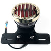 ROADSIDE PARTS TAILLIGHT GRILL BLACK AND COPPER WITH BRACKET